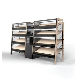 Bakery shelving solutions