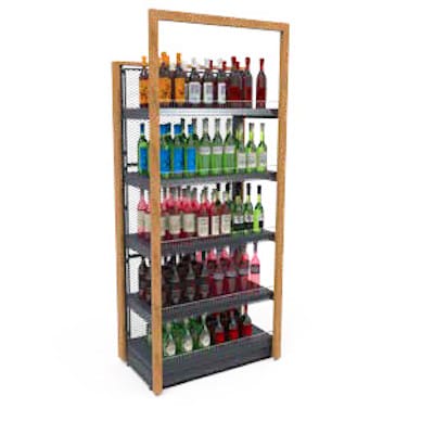 POLA - WALL SHELVING FOR DRINKS