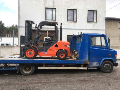 Diesel forklift D3000 delivery to the company "Usi"